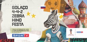 Imagem da campanha do SporTV pra Copa