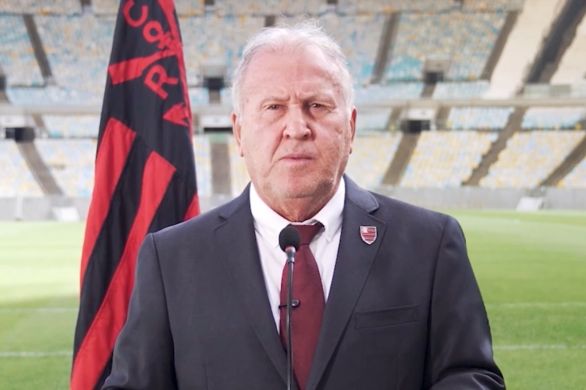 Zico em pronunciamento para o projeto Nação na ONU