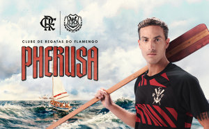 Pherusa é a nova camisa do Flamengo.